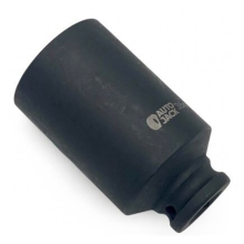 Autojack Deep Impact Socket 1/2" 36mm 12-Point Square Drive Metric Axle Nut Rear Hub Axle Remover for Easy Removal of Nuts