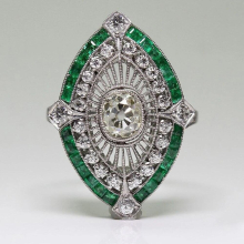 Women Rings Sparkling Vintage Emerald Ring Female Jewelry Brilliant Zircon Girls Gift Party