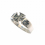 S925 Silver Biker Cross Newest Ring For Gift 4
