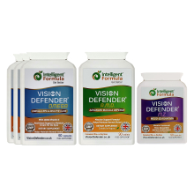 Vision Defender Eye Supplement: Ultimate AMD Eyecare Bundle Containing AMD, Omega & MZ (90 Days Supply)