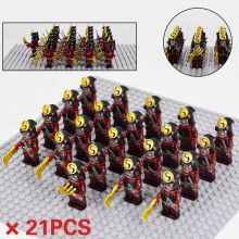(Japanese Samurai Legion 5) Japanese Samurai Series WM6090 Shogun Mini Figure Third Party Building Block Toy