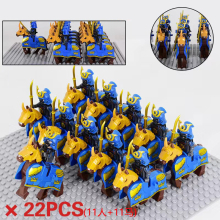 (Japanese Samurai Cavalry 2) Japanese Samurai Series WM6090 Shogun Mini Figure Third Party Building Block Toy