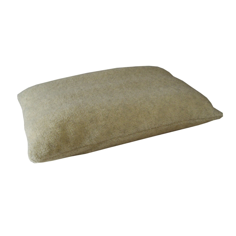 (Cashmere Cream, Giant (137cm x 87cm) COMPLETE BED) Dog Bed Cushion - Soft Sherpa Fleece - UNIQUE INNER - Choice of Colours & Sizes-image-OPC-PCVX9C5-NEW