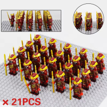 (Japanese Samurai Legion 3) Japanese Samurai Series WM6090 Shogun Mini Figure Third Party Building Block Toy