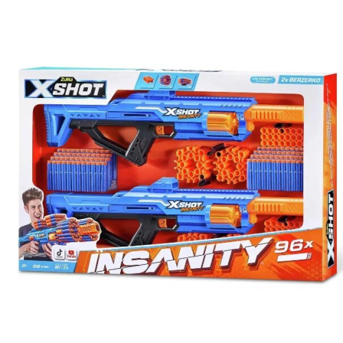 Zuru X-Shot Insanity Berzerko Shot Gun