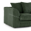 (Green) Luxor Colourful Jumbo Cord Sofa Set Suite 3 + 2 3