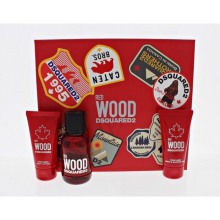 Dsquared2 Ladies Wood Red Pour Femme Gift Set Fragrances