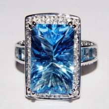 Solid 100% 925 Sterling Silver Origin Sapphire Gemstone Ring for Women Men Wedding Bands Anillos De Sapphire Silver 925 Jewelry