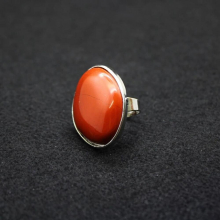 Big Natural Stone Women Rings Open Green Aventurine Opal Quartz Purple Pink Crystal Mid Finger Ring for Engagement Anniversary