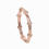 rose kunckle ring for lady wedding dainty thin ring with cz opal ring 5