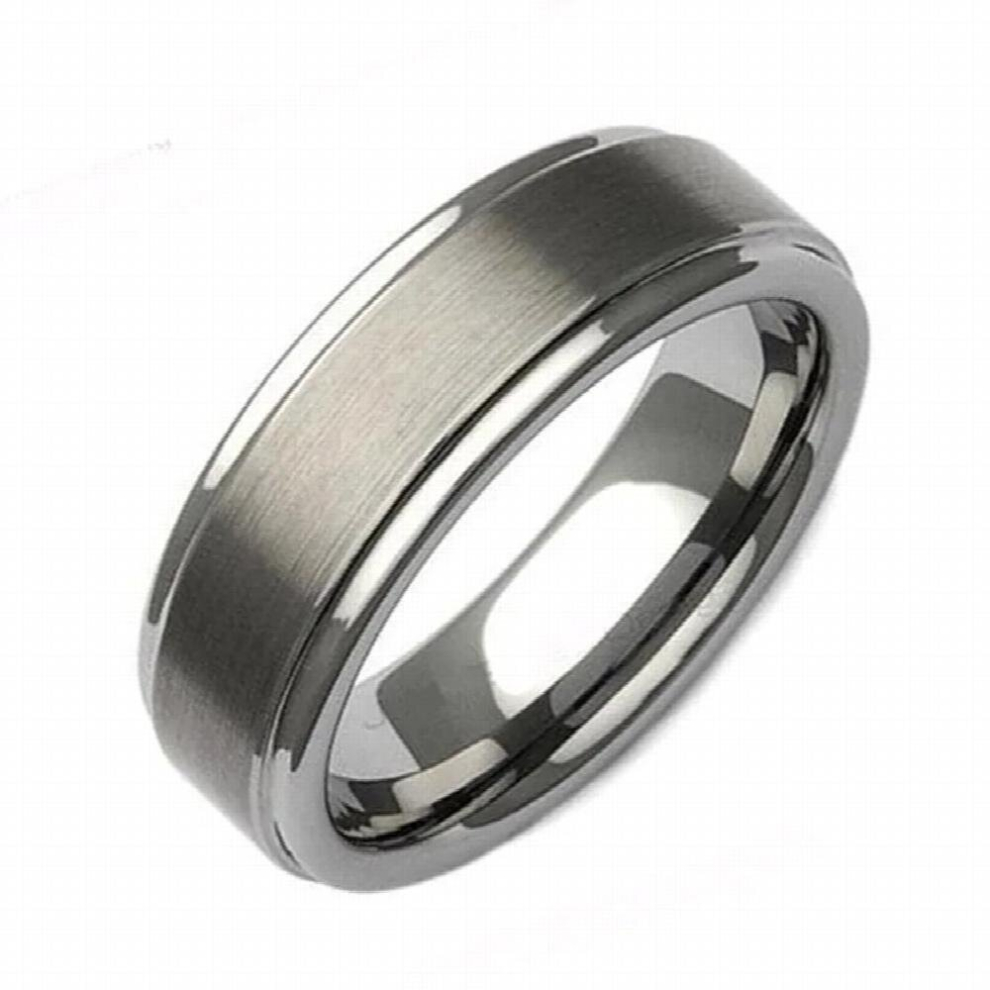 Classic marriage wedding band Mens finger ring LOVE Alliances Titanium Rings for men anniversary 6mm