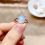 Natural Opal Ring Ladies Opal Gemstone Open Ring 5