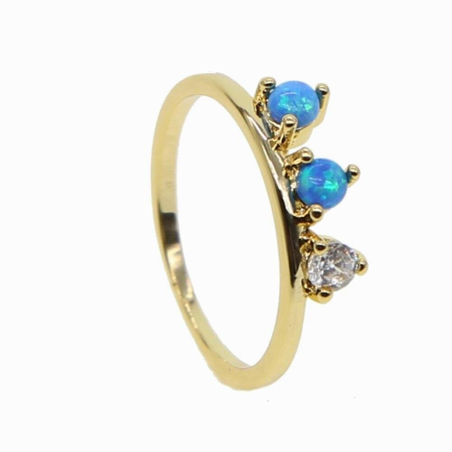 opal ring Birthstone Bride Wedding Engagement Heart Ring Delicate Drop delicate tiny ring