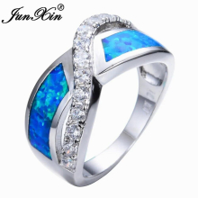 Women Fire Opal Ring High Silver Jewelry Vintage Wedding Rings For Women
