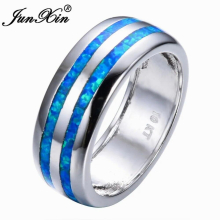 Women Fire Opal Ring High Silver Jewelry Promise Engagement Rings For Women