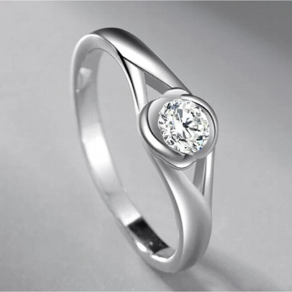 Hot Japanese version of silver delicate zircon ring jewelry for girlfriend-image-OPC-PCVXYSN-NEW
