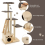 Costway Wooden Cat Tower Modern Cat Tree Multi-level Cat Play Condo Scratching Posts 7