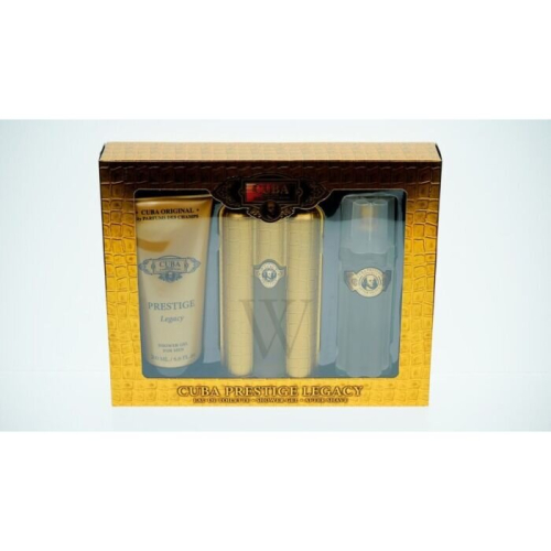 Cuba Men's Prestige Legacy Gift Set Fragrances