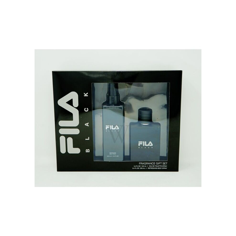 Fila Men's Black Gift Set Fragrances