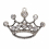 60mm Pink Rhinestone Crown Pendants 5