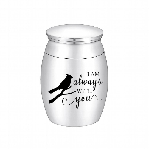 Cremation Urn with Birds on the Branches for Ash