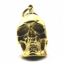 Boy 316L Stainless Steel Polishing Skull Biker Pendant Newest For Gift