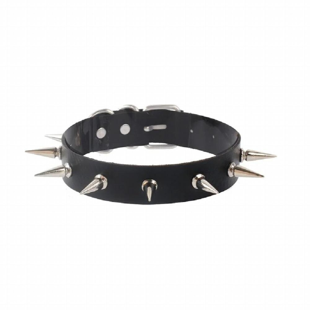 Multicoloured Sexy Necklace Pu Collar Bound Punk Rock Gothic Neck Chains For Girl Cosplay Choker Fetish Erotic Accessories