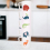 URBN-CHEF (5) Kids Reusable Plastic Drinking Mugs Cups Handle Assorted Animal Design Set 4