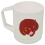 URBN-CHEF (10) Kids Reusable Plastic Drinking Mugs Cups Handle Assorted Animal Design Set 8