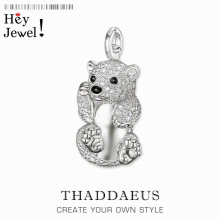 Pendant Polar Bear,2021 Summer Fine Jewelry Europe Bijoux Accessories Gift For Woman Girls