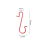 (Gold) 50Pcs Christmas Ornament S-Shaped Hooks 2