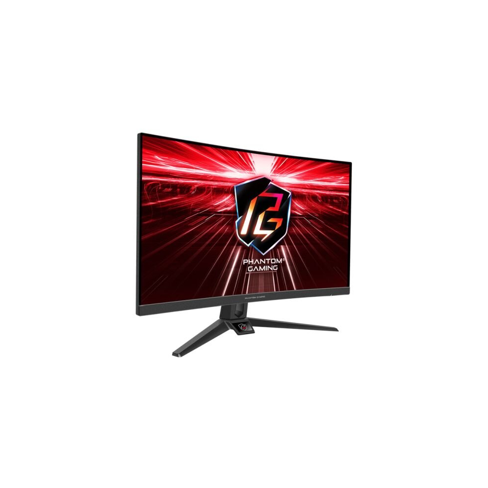 Asrock 27" Phantom Gaming Fhd Curved Monitor (Pg27f15rs1a), 1920 X 1080, 1Ms, 2 Hdmi, Dp, 240Hz, Hdr 10, Vesa