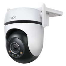 TP-LINK (TAPO C520WS) Outdoor Pan/Tilt 2K QHD Security Wi-Fi Camera, 360Â, Colour Night Vision, Smart AI Detection, Sound & Light Alarm, 2-Way Audio