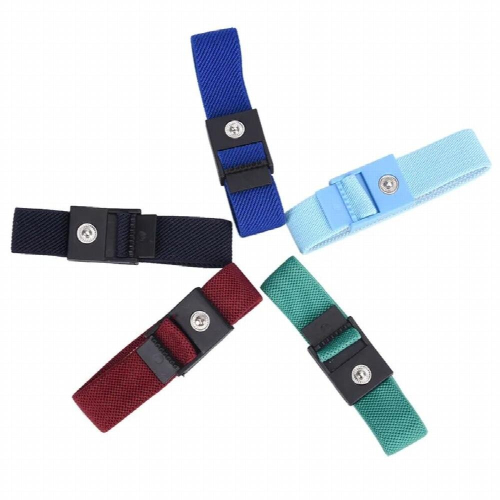 ESD Discharge Cable Band Wrist Strap Random Adjustable Anti Static Cordless Bracelet Electrostatic 1