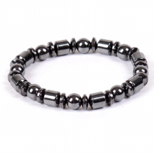 Unisex Weight Loss Stone Bracelet Beads Burning Fat Magnetic Therapy Slimming Bracelet Body Shaping for Men Women