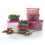 Plastic Food Containers Tubs Storage Saver Cake Lunch Square Set 7PC 2