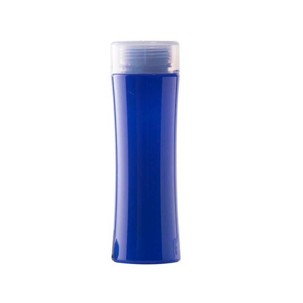 (Blue) 1 Litre Water Bottle Plastic Sports Drinks Gym