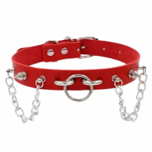 Street shooting sexy fun bondage circle collar necklace neckband collarbone chain role-playing street shooting neck