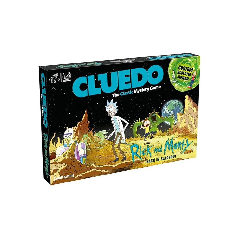 Rick and Morty Cluedo Mystery Board Game Gift