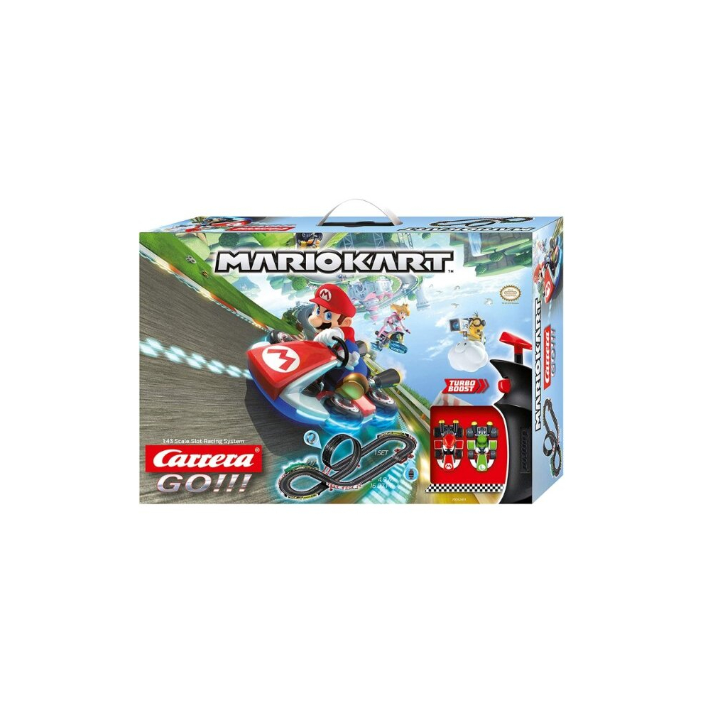 Carrera Go Greenhills Carrera Go!!! Mario Kart 8 1.43 Scale Set 20062491 - New