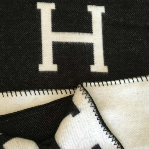 (grey) Wool Cashmere Throw Plaid Blankets pillow Sofa Bedding Shawl Xmas Gift 1