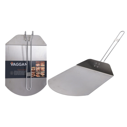 Pizza Peel Folding Long Handle BBQ Oven Pizza Paddle Tray Spatula 35cm