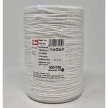 Prym 3mm Super Soft Round Elastic Cord White - per metre