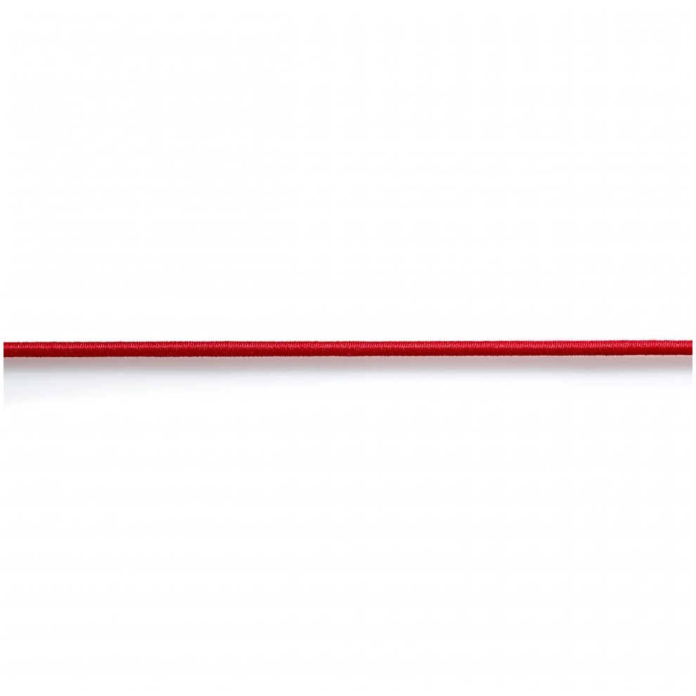 Prym 2.5mm Round Elastic Cord Red - per pack