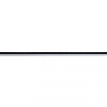 Prym 2.5mm Elastic Braided Cord Black - per metre