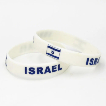 1PC Football Team Sport Flag Silicone Wristband Soccer Fans Rubber Bracelet Bangles Jewelry Armband SH229
