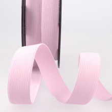 Stephanoise 10mm Flat Elastic Pink - per metre