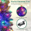 Casart 6FT Pre-Lit Christmas Tree Hinged Pencil Xmas Tree W/ 250 LED Lights 7