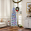 Casart 6FT Pre-Lit Christmas Tree Hinged Pencil Xmas Tree W/ 250 LED Lights 5