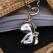 Mini Unicorn Necklace Pendant for Women Girls Casual Party Jewelry Gift
